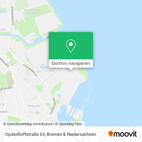 Opdenhoffstraße 63 Karte