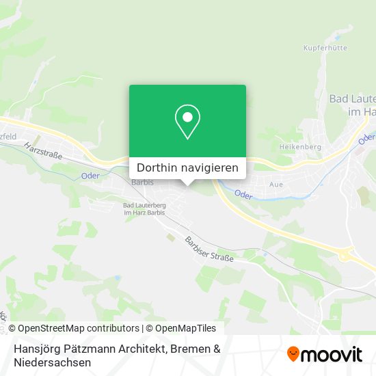 Hansjörg Pätzmann Architekt Karte
