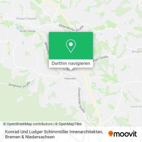 Konrad Und Ludger Schimmöller Innenarchitekten Karte