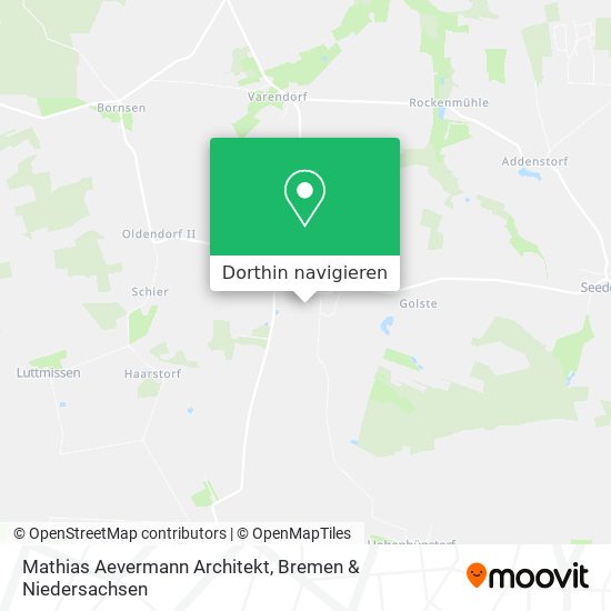 Mathias Aevermann Architekt Karte