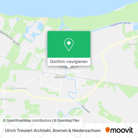 Ulrich Treunert Architekt Karte