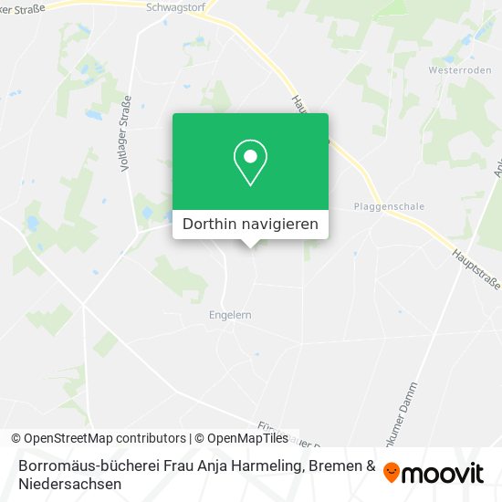 Borromäus-bücherei Frau Anja Harmeling Karte
