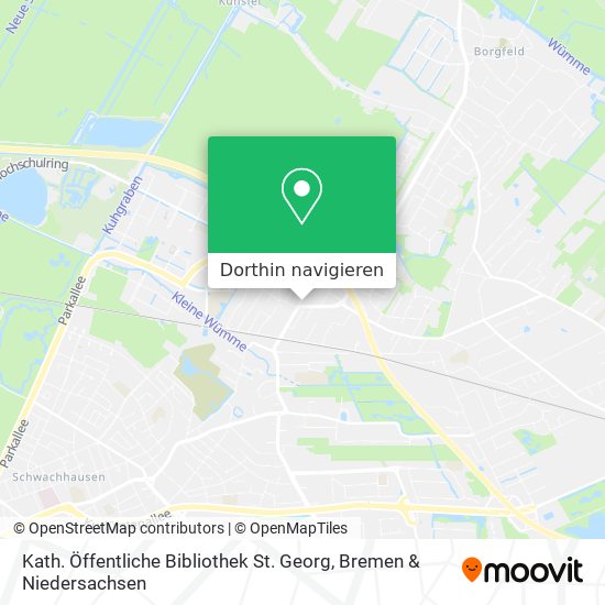 Kath. Öffentliche Bibliothek St. Georg Karte