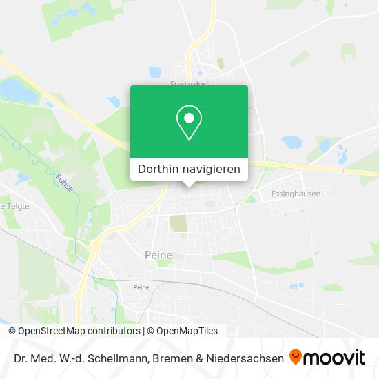 Dr. Med. W.-d. Schellmann Karte