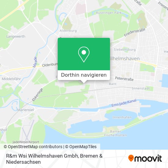 R&m Wsi Wilhelmshaven Gmbh Karte