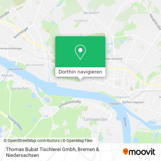 Thomas Bubat Tischlerei Gmbh Karte
