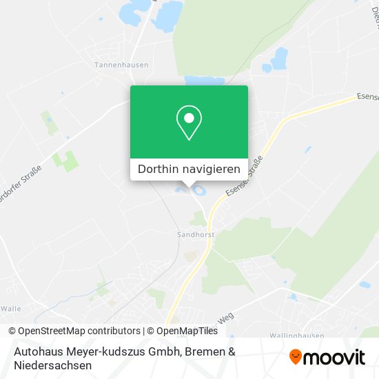 Autohaus Meyer-kudszus Gmbh Karte