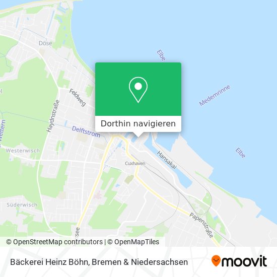 Bäckerei Heinz Böhn Karte