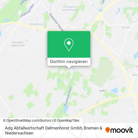 Adg Abfallwirtschaft Delmenhorst Gmbh Karte