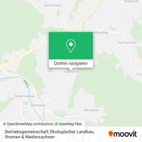 Betriebsgemeinschaft Ökologischer Landbau Karte