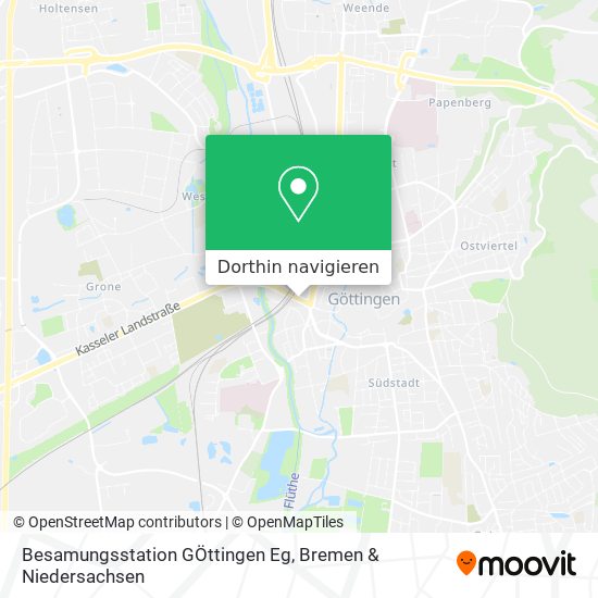 Besamungsstation GÖttingen Eg Karte