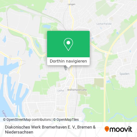 Diakonisches Werk Bremerhaven E. V. Karte