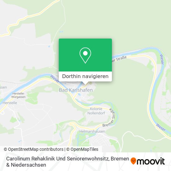Carolinum Rehaklinik Und Seniorenwohnsitz Karte