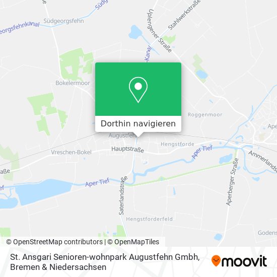 St. Ansgari Senioren-wohnpark Augustfehn Gmbh Karte
