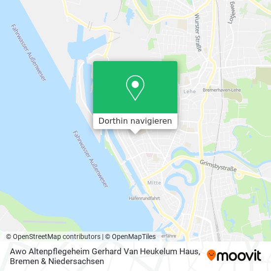 Awo Altenpflegeheim Gerhard Van Heukelum Haus Karte