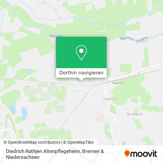 Diedrich Rathjen Altenpflegeheim Karte