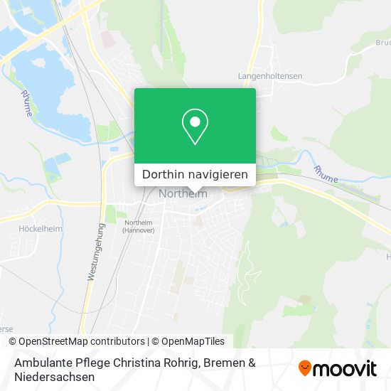 Ambulante Pflege Christina Rohrig Karte