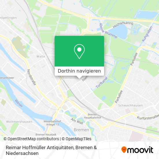 Reimar Hoffmüller Antiquitäten Karte