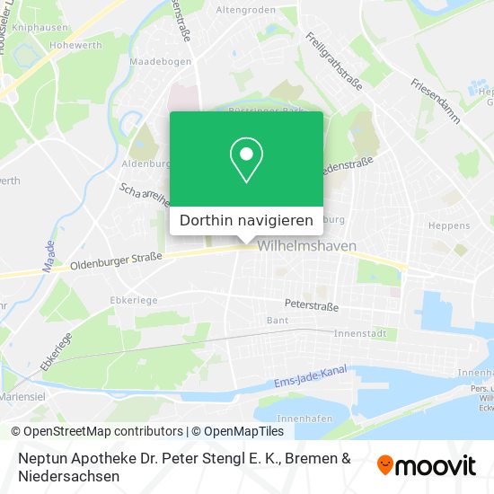 Neptun Apotheke Dr. Peter Stengl E. K. Karte
