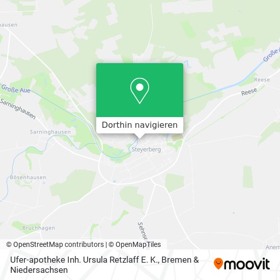 Ufer-apotheke Inh. Ursula Retzlaff E. K. Karte
