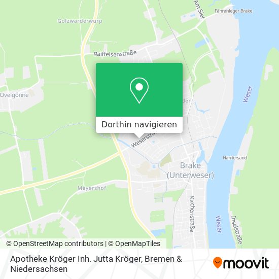Apotheke Kröger Inh. Jutta Kröger Karte