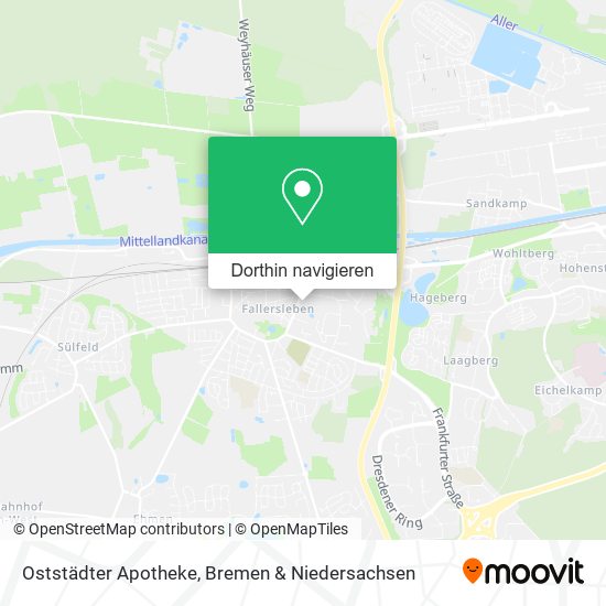 Oststädter Apotheke Karte