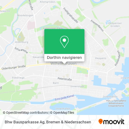 Bhw Bausparkasse Ag Karte