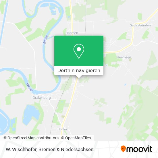 W. Wischhöfer Karte