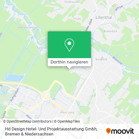 Hd Design Hotel- Und Projektausstattung Gmbh Karte