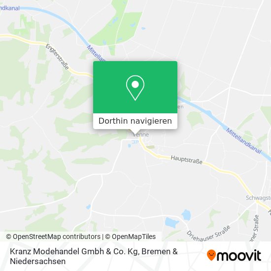 Kranz Modehandel Gmbh & Co. Kg Karte