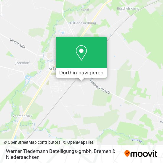 Werner Tiedemann Beteiligungs-gmbh Karte