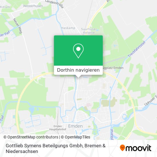 Gottlieb Symens Beteilgungs Gmbh Karte