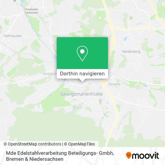 Mde Edelstahlverarbeitung Beteiligungs- Gmbh Karte