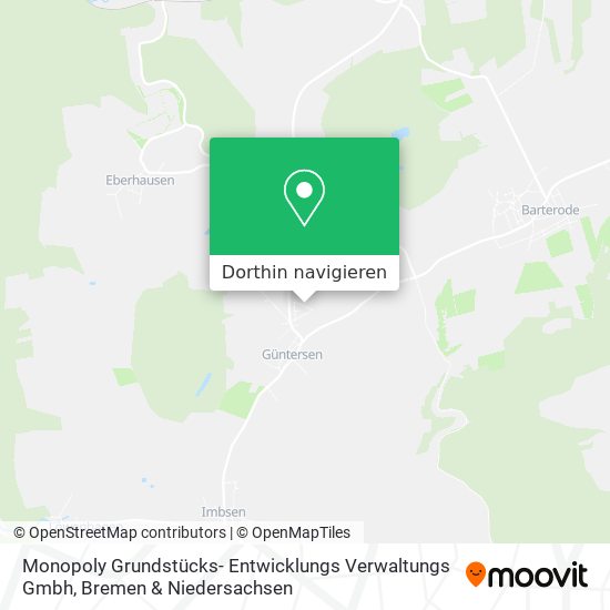 Monopoly Grundstücks- Entwicklungs Verwaltungs Gmbh Karte