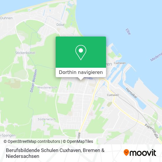 Berufsbildende Schulen Cuxhaven Karte