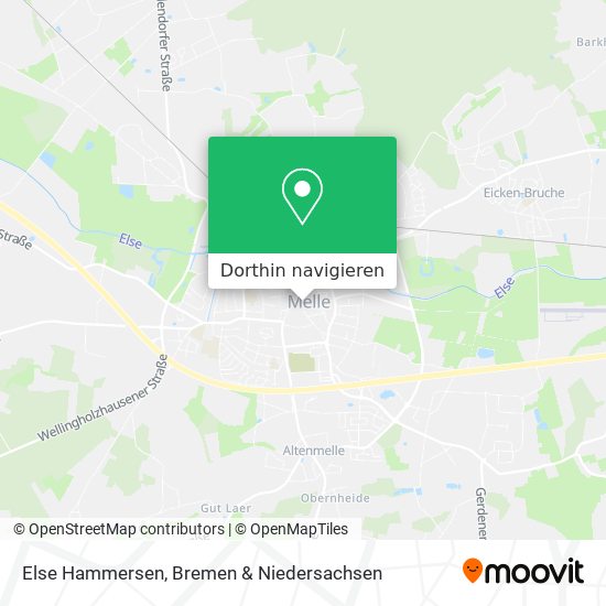 Else Hammersen Karte