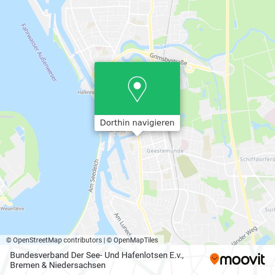 Bundesverband Der See- Und Hafenlotsen E.v. Karte