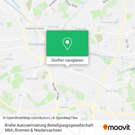 Brehe Autovermietung Beteiligungsgesellschaft Mbh Karte