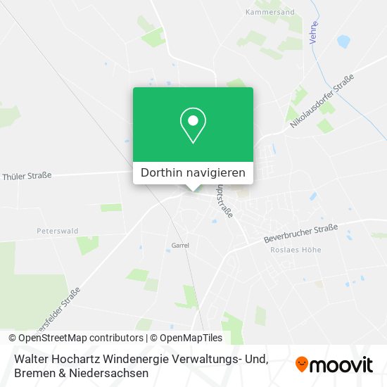 Walter Hochartz Windenergie Verwaltungs- Und Karte