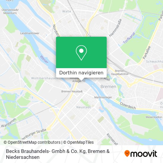 Becks Brauhandels- Gmbh & Co. Kg Karte