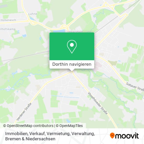 Immobilien, Verkauf, Vermietung, Verwaltung Karte