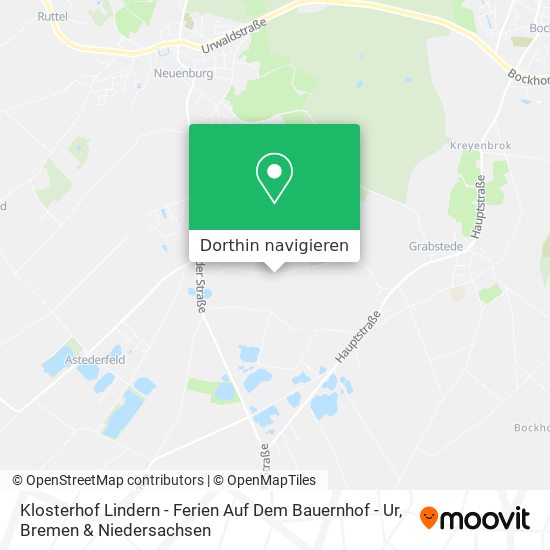Klosterhof Lindern - Ferien Auf Dem Bauernhof - Ur Karte
