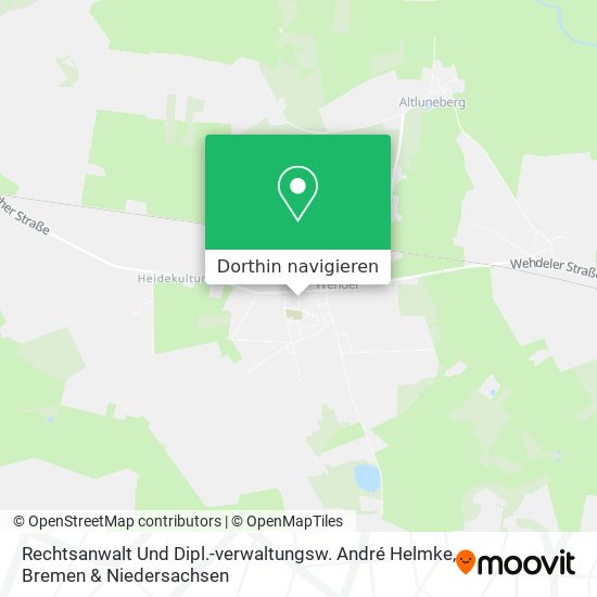 Rechtsanwalt Und Dipl.-verwaltungsw. André Helmke Karte