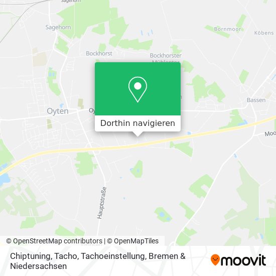 Chiptuning, Tacho, Tachoeinstellung Karte