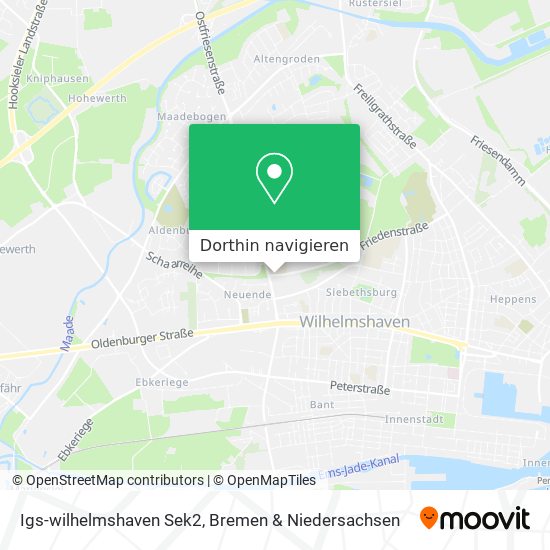 Igs-wilhelmshaven Sek2 Karte