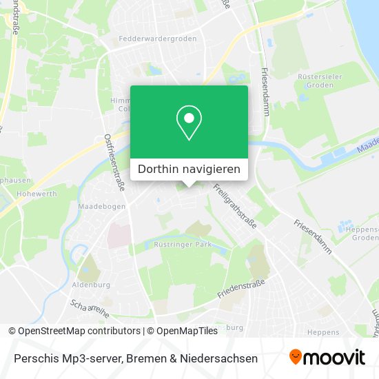 Perschis Mp3-server Karte