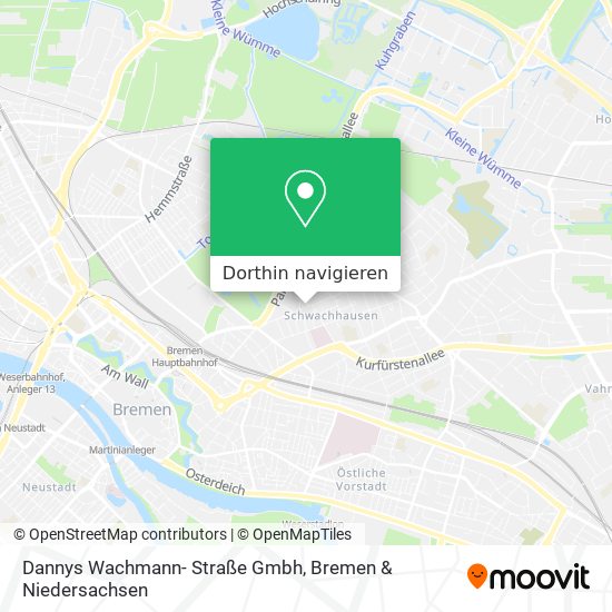 Dannys Wachmann- Straße Gmbh Karte