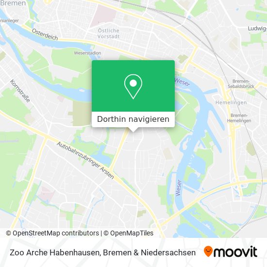 Zoo Arche Habenhausen Karte