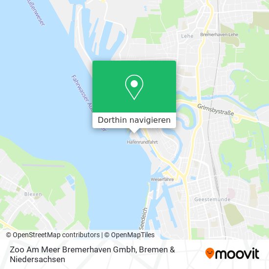 Zoo Am Meer Bremerhaven Gmbh Karte