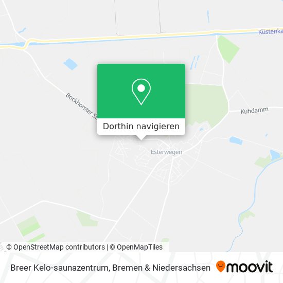 Breer Kelo-saunazentrum Karte
